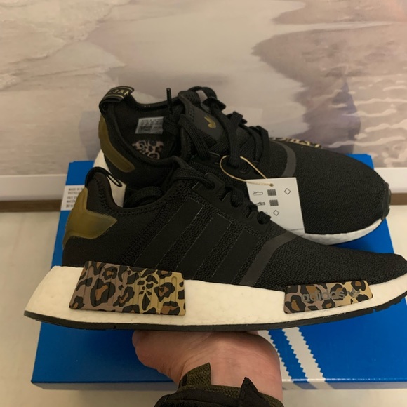 adidas NMD R1 Black Leopard - Picture 8 of 9